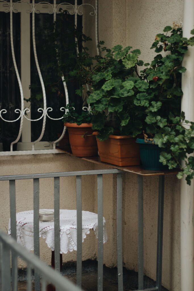Small Balcony Open