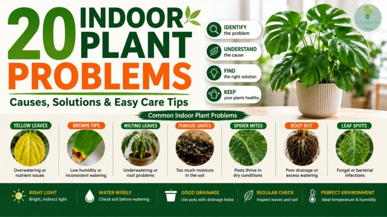 20 Indoor Plant Problems